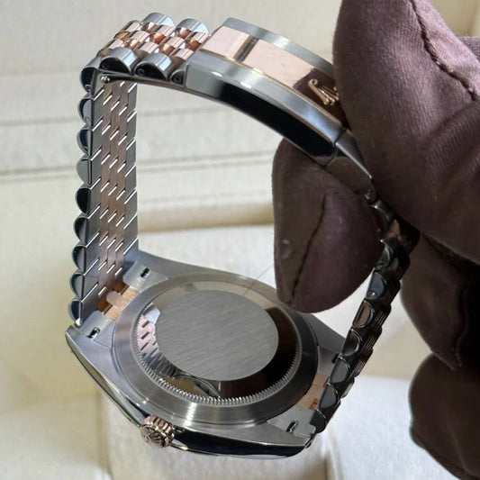 Rolex Datejust 41 – Ref. 126331 – Chocolate Dial – Two Tone Rose Gold – Jubilee Bracelet – 2025 Model