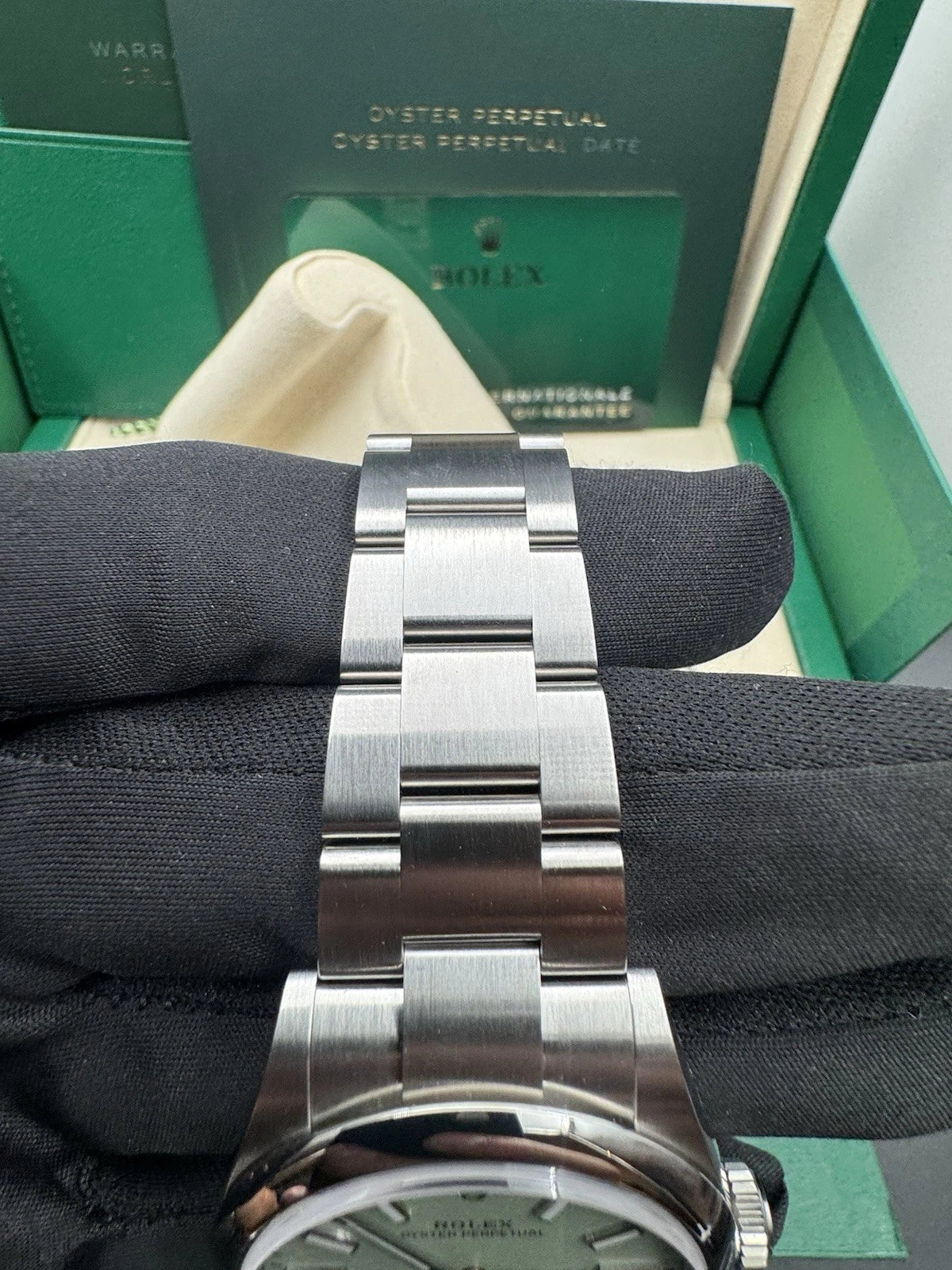 2025 Rolex Oyster Perpetual 41mm 134300 Pistachio Green Dial | Unworn | Complete Set