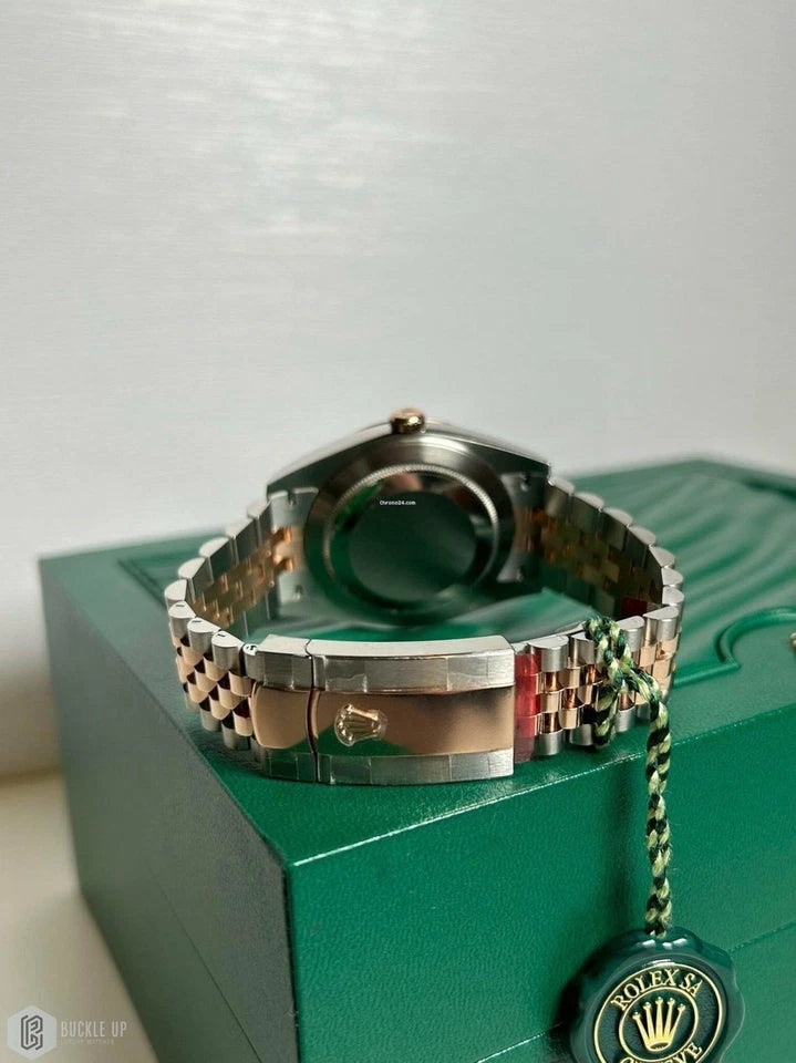 2025 Rolex Datejust 41mm Ref. 126331 – Brown Dial – Fluted Bezel – Jubilee